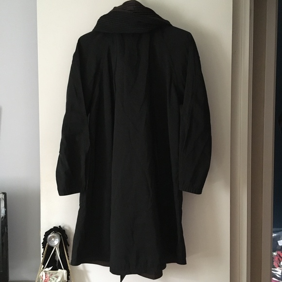 MYCRA PAC Black + Brown DONATELLA Reversible Nylon Coat XS - Picture 3 of 4